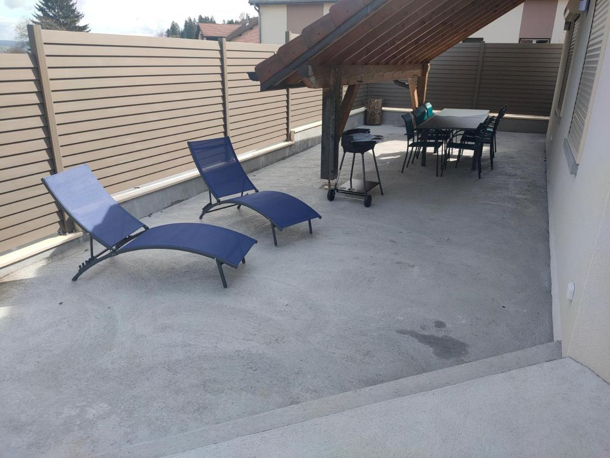 Gite A Louer Villa Labergement-Sainte-Marie Esterno foto